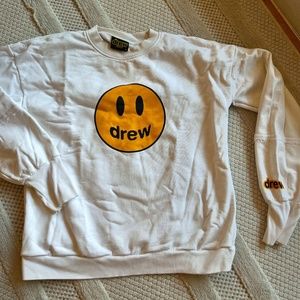 Drew House White Creek Neck Sweater (L)